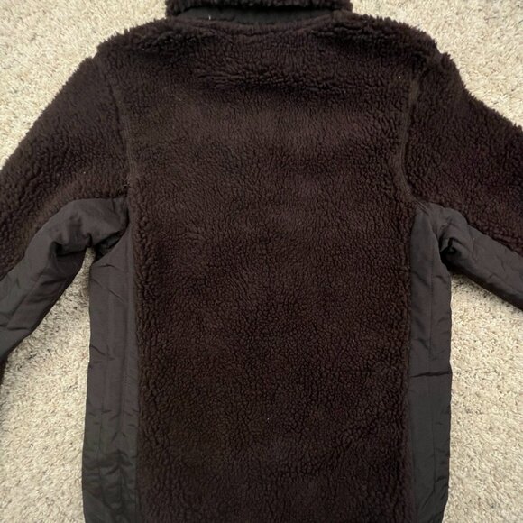 Predator Jacket Women’s Medium Chunky Fleece Full Zip Long Sleeve Brown Soft - Picture 10 of 10